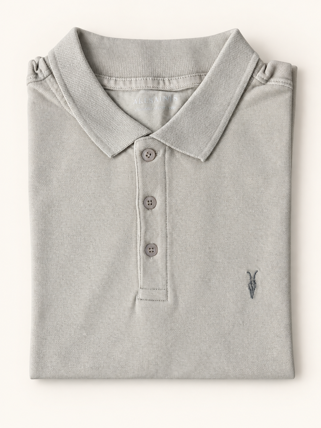 AllSaints Ramskull Polo Shirt