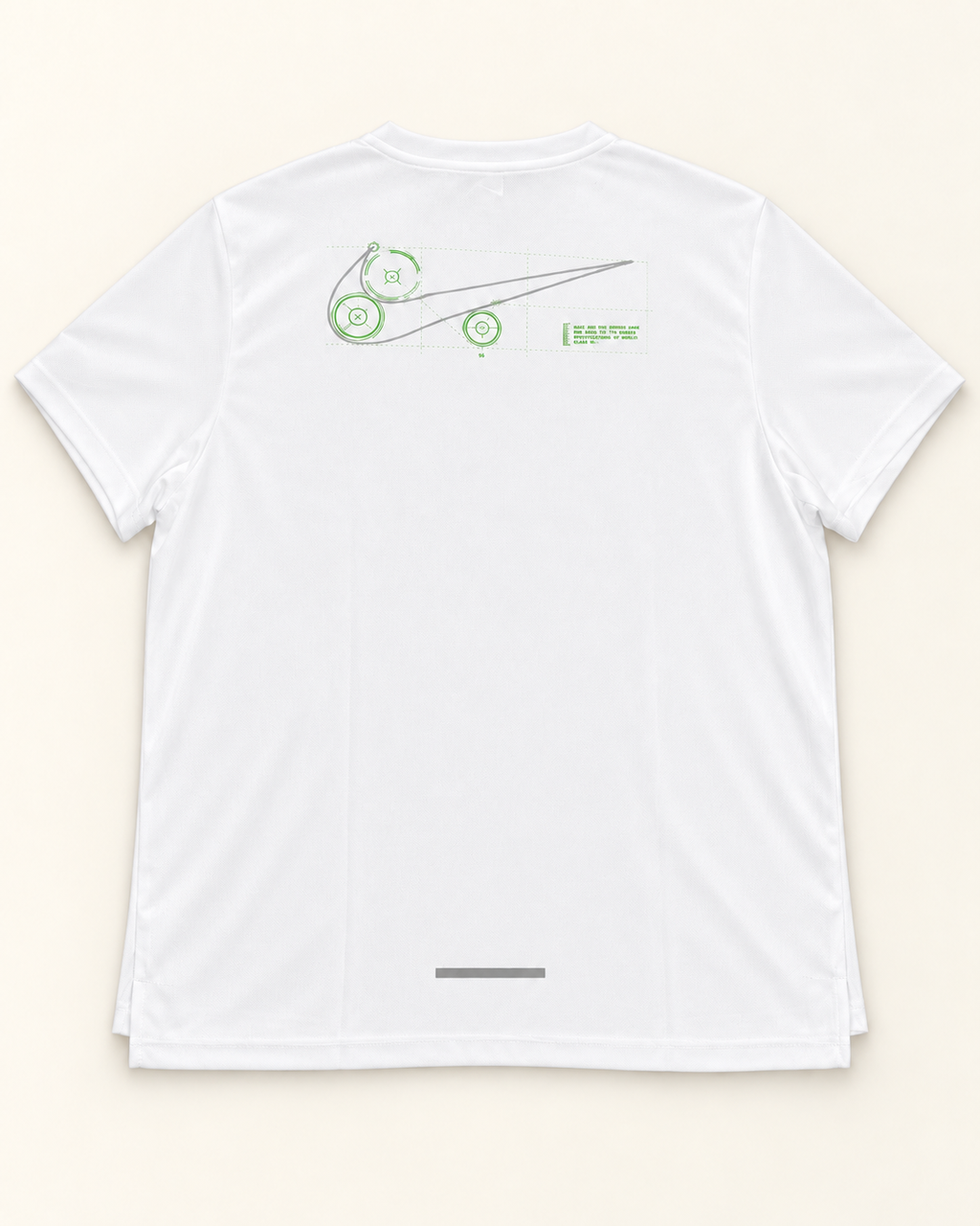 Nike Running Dri-FIT Performance Tee – White