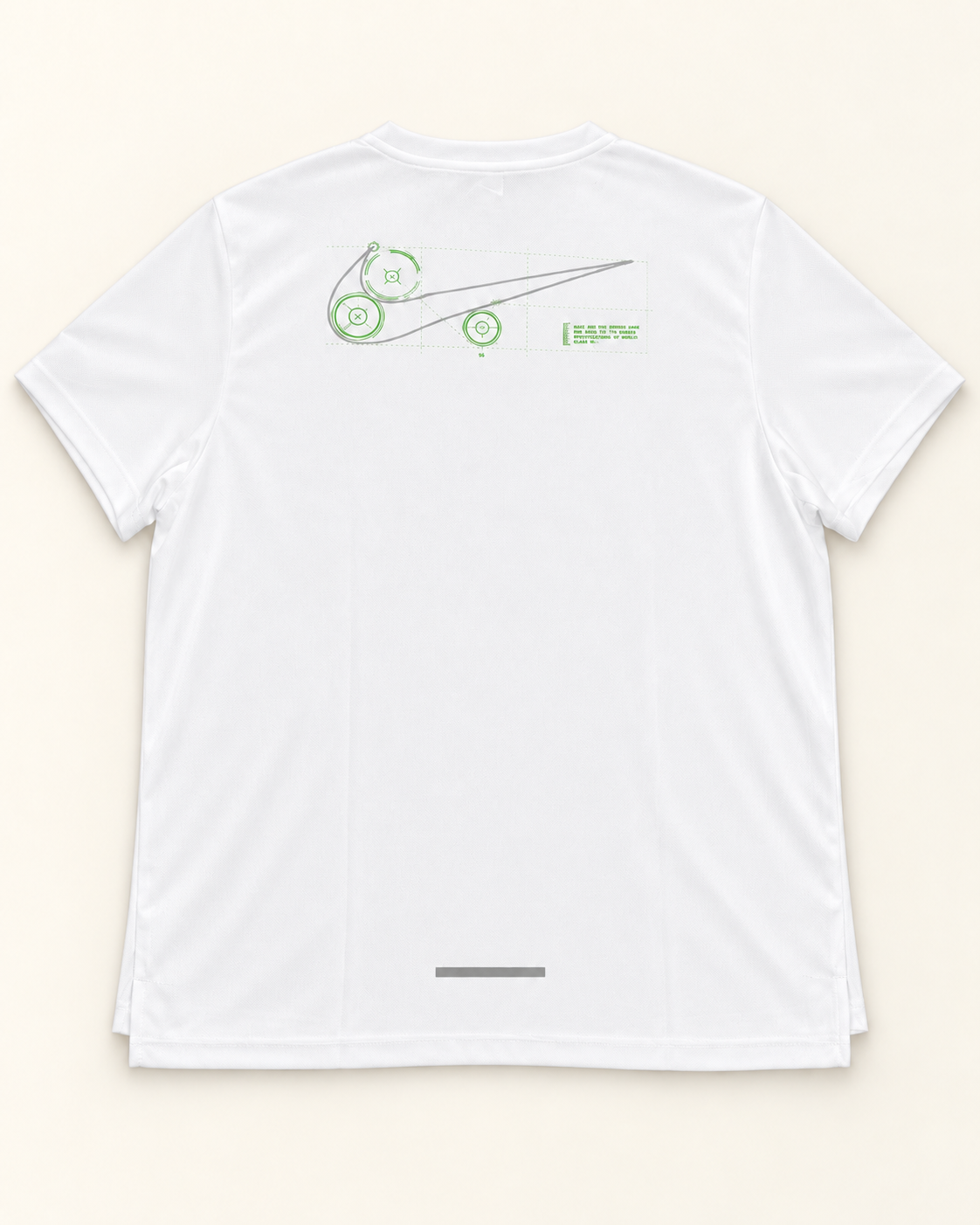 Nike Running Dri-FIT Performance Tee – White