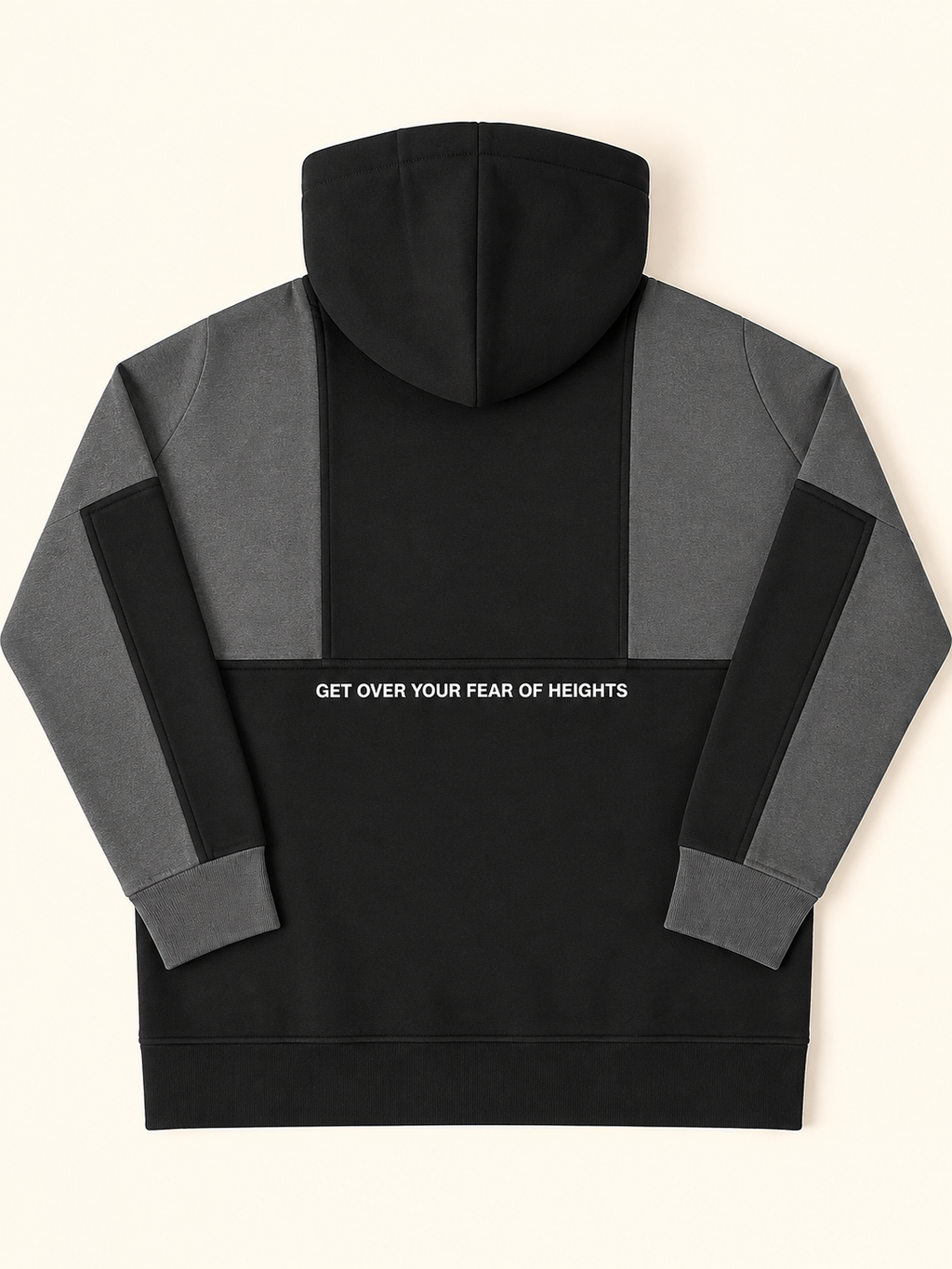 Nike Air Colour Block Hoodie – Black/Grey – Large