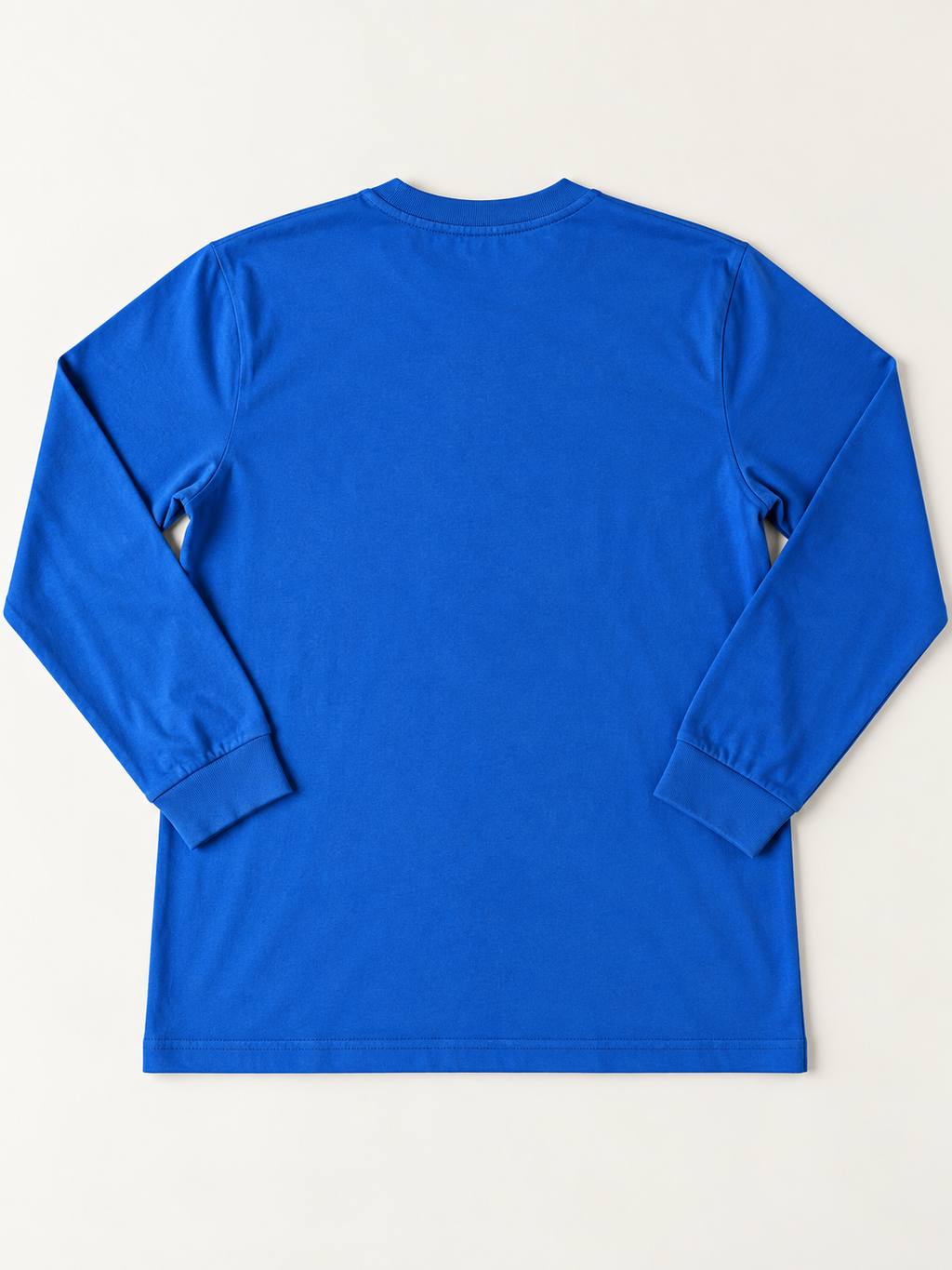 Carhartt Men’s Long Sleeve Logo T-Shirt – Blue – Medium