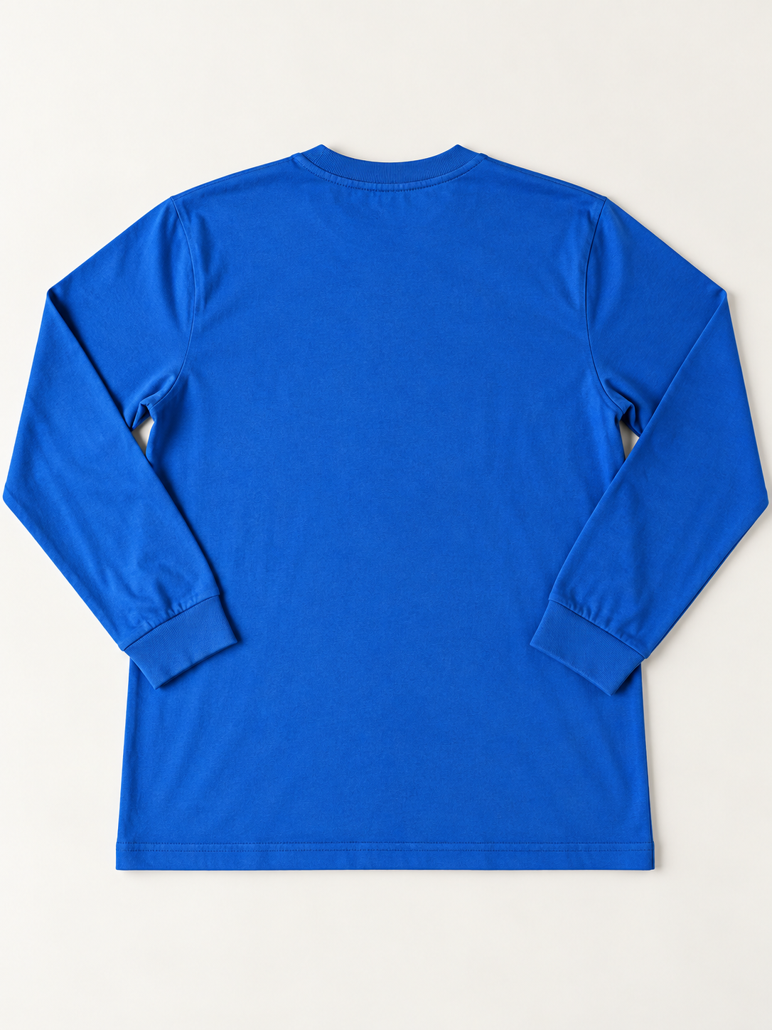 Carhartt Men’s Long Sleeve Logo T-Shirt – Blue – Medium