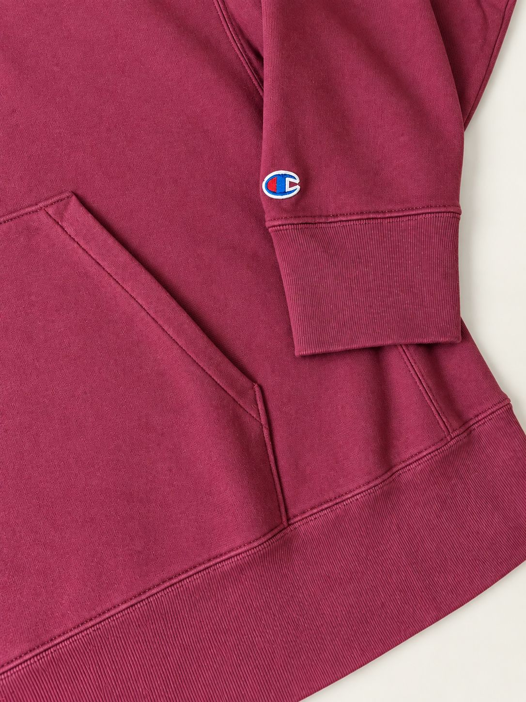 Champion Men’s Powerblend Hoodie - Burgundy - XXL