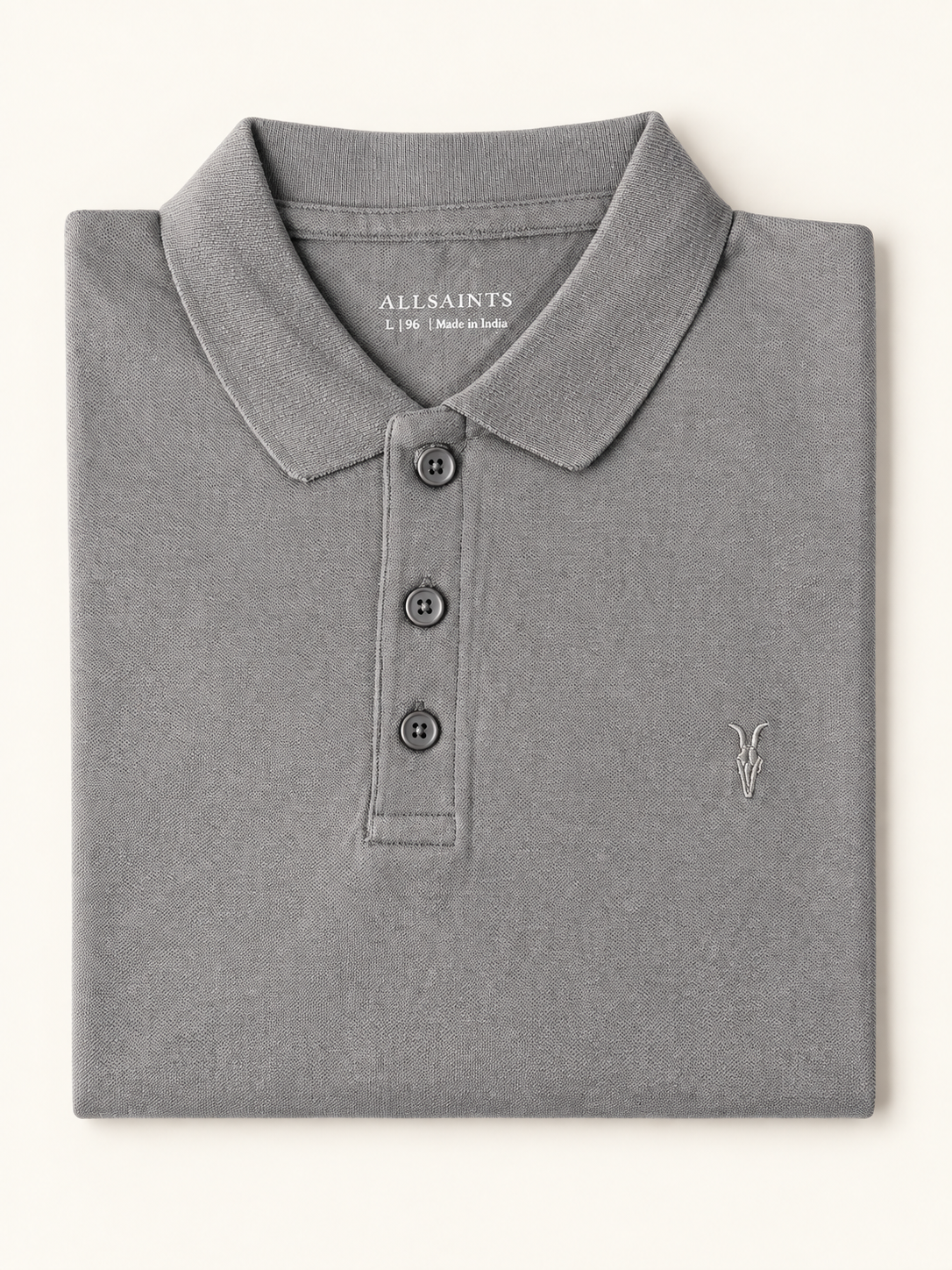 AllSaints Ramskull Polo Shirt