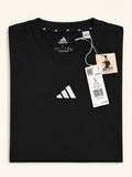 adidas 3 Stripe Tee – Black – Large