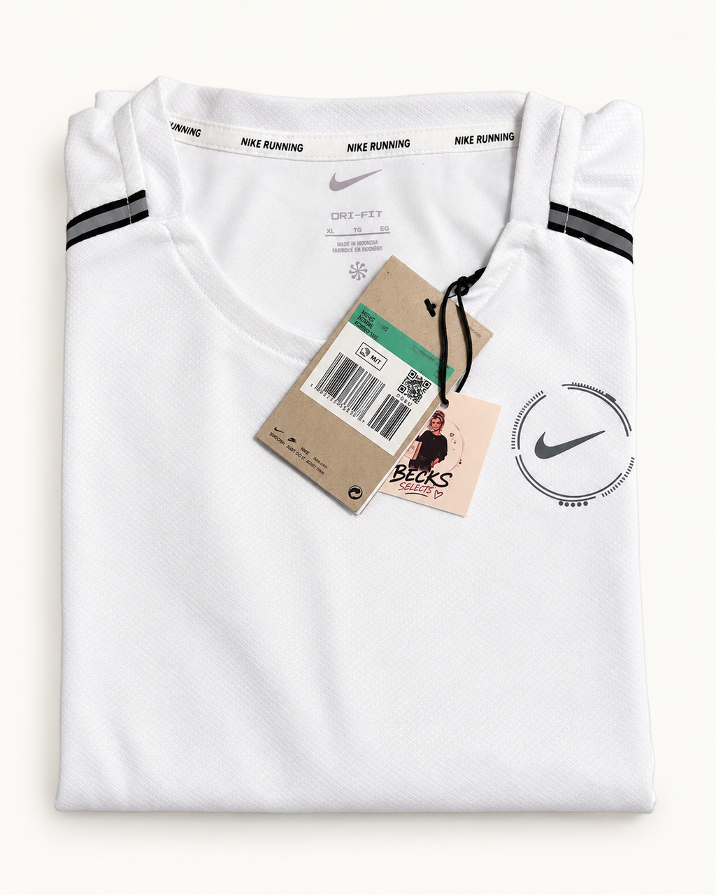 Nike Running Dri-FIT Performance Tee – White