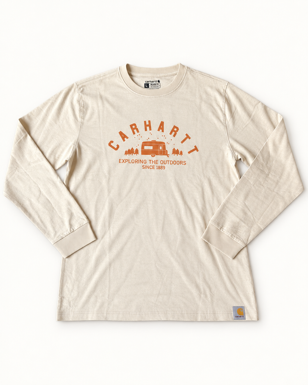 Carhartt Relaxed Fit Long Sleeve Graphic Tee – Large
