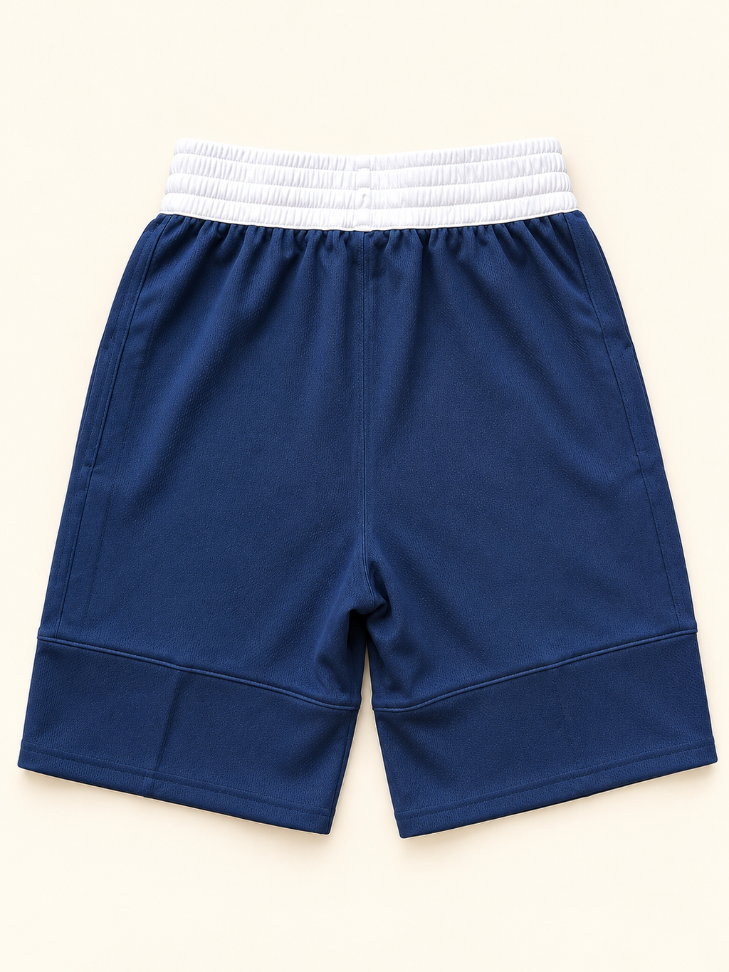 Adidas 3-Stripe Reversible Basketball Shorts – Navy & White – XXS