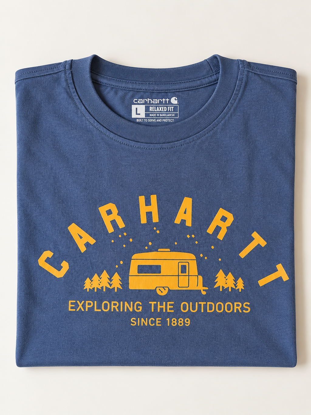 Carhartt Relaxed Fit Long Sleeve Graphic Tee – Large