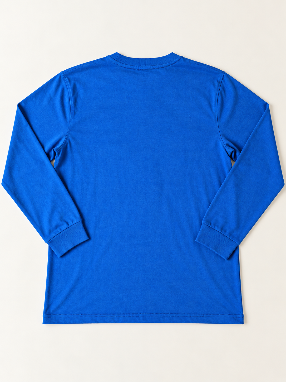 Carhartt WIP Long Sleeve Logo Tee – Bright Blue – Large