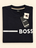 BOSS Logo Sweatshirt – Dark Navy – Medium