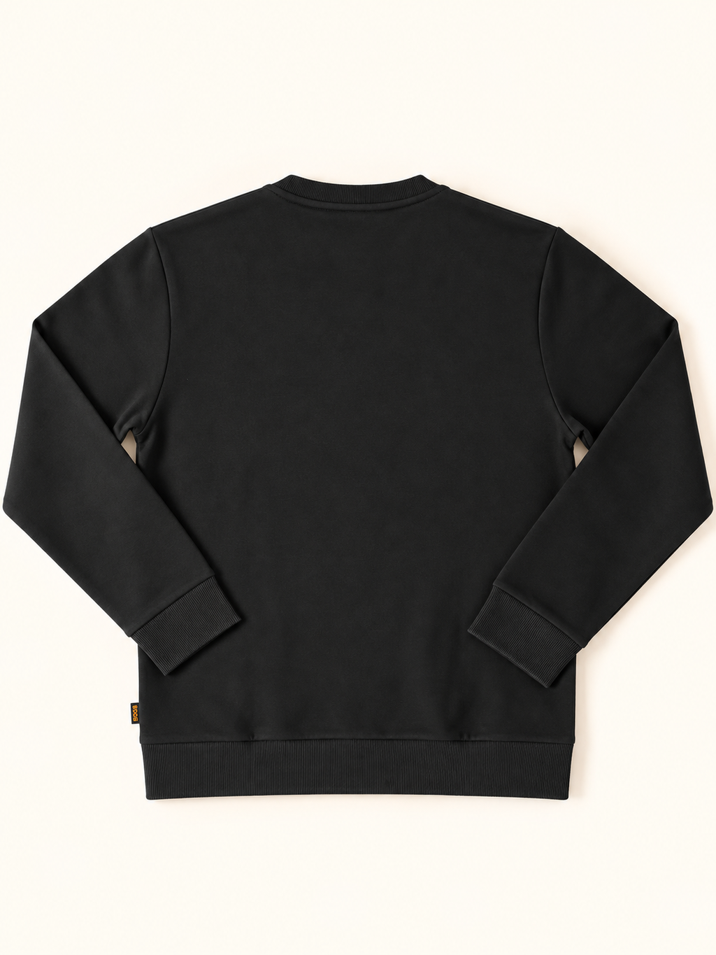 BOSS Logo Crew-Neck Sweatshirt – Black – Large