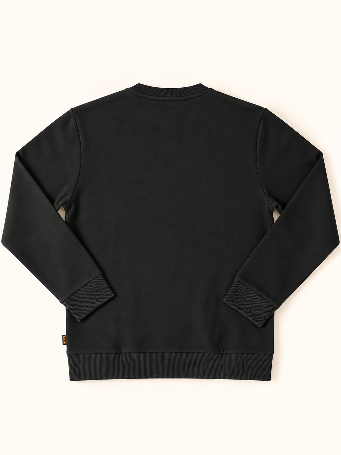 BOSS Logo Crew-Neck Sweatshirt – Black – Large