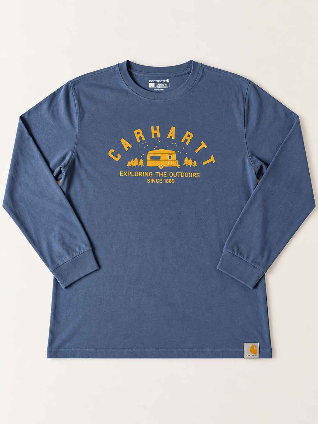 Carhartt Relaxed Fit Long Sleeve Graphic Tee – Large