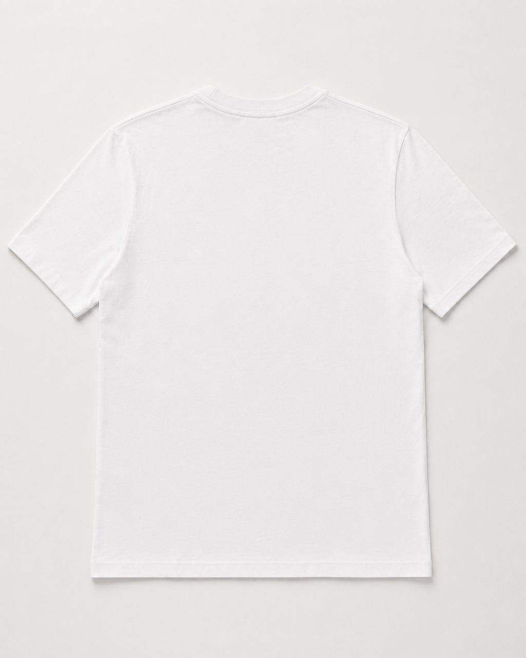HUGO Men’s White Logo T-Shirt – Large