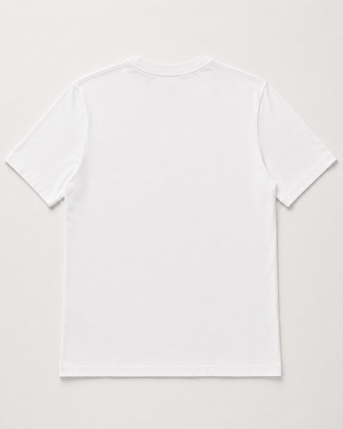 HUGO Men’s White Logo T-Shirt – Large