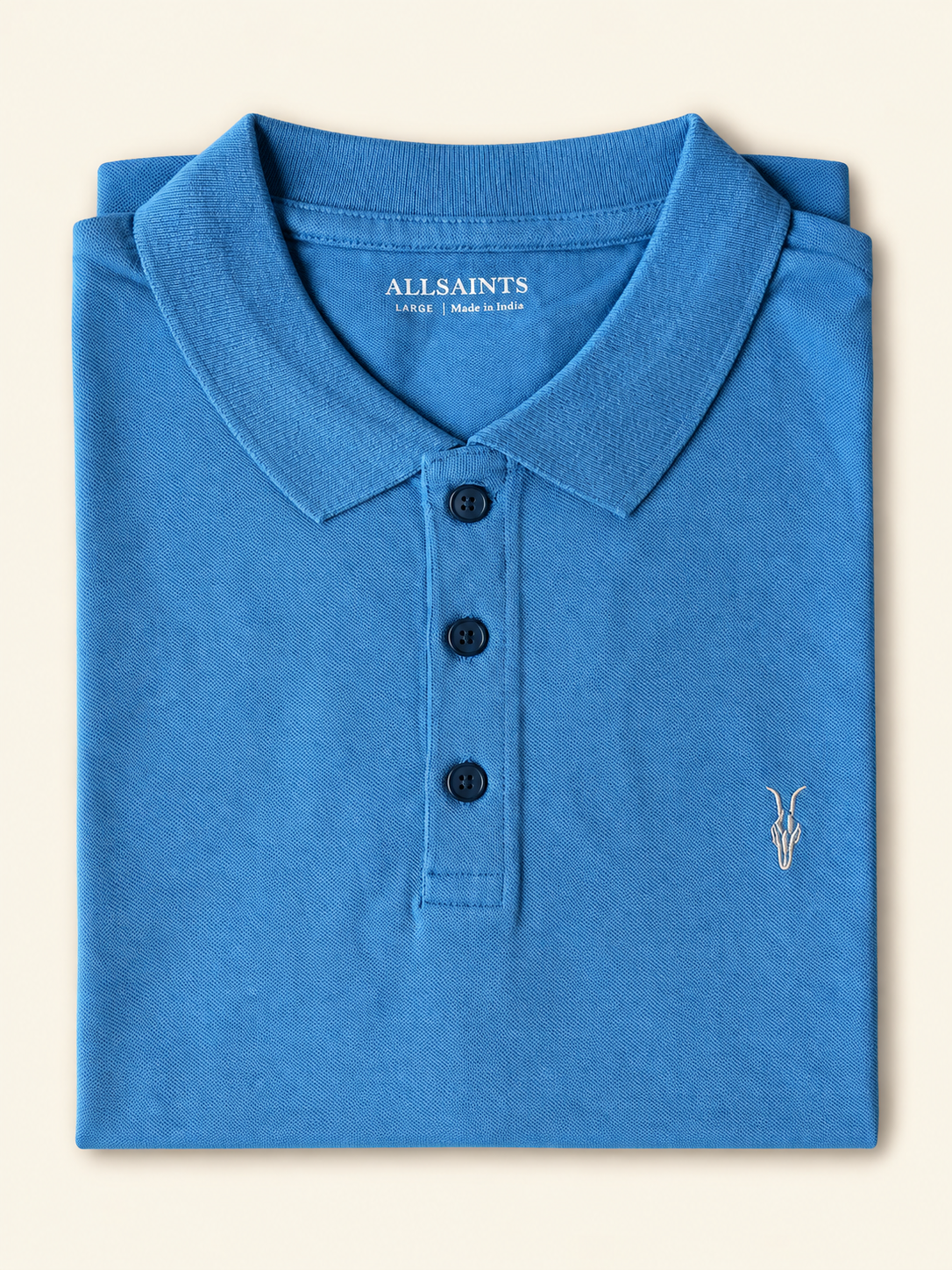 AllSaints Ramskull Polo Shirt