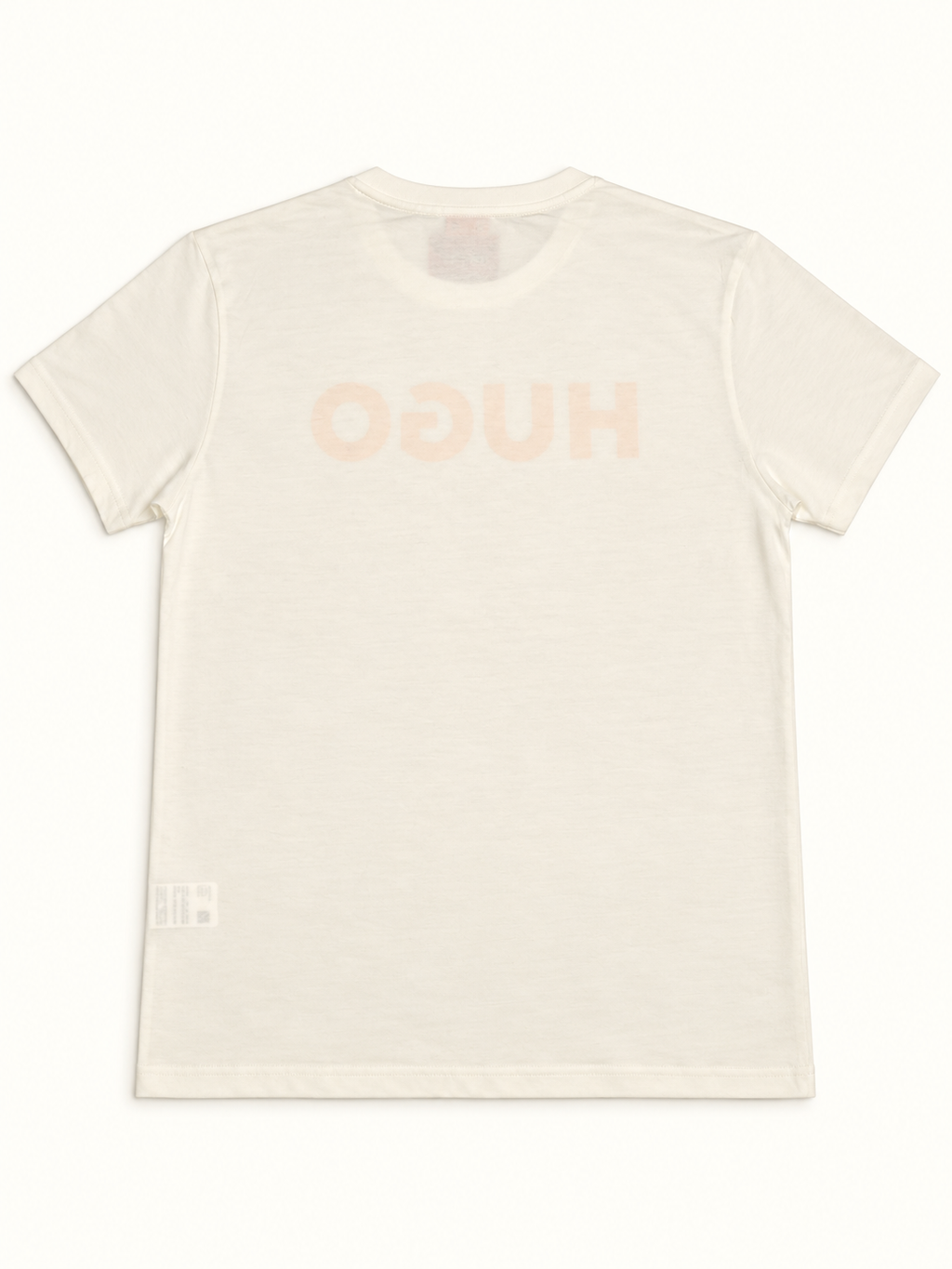 HUGO Logo T-Shirt – Natural White – Medium