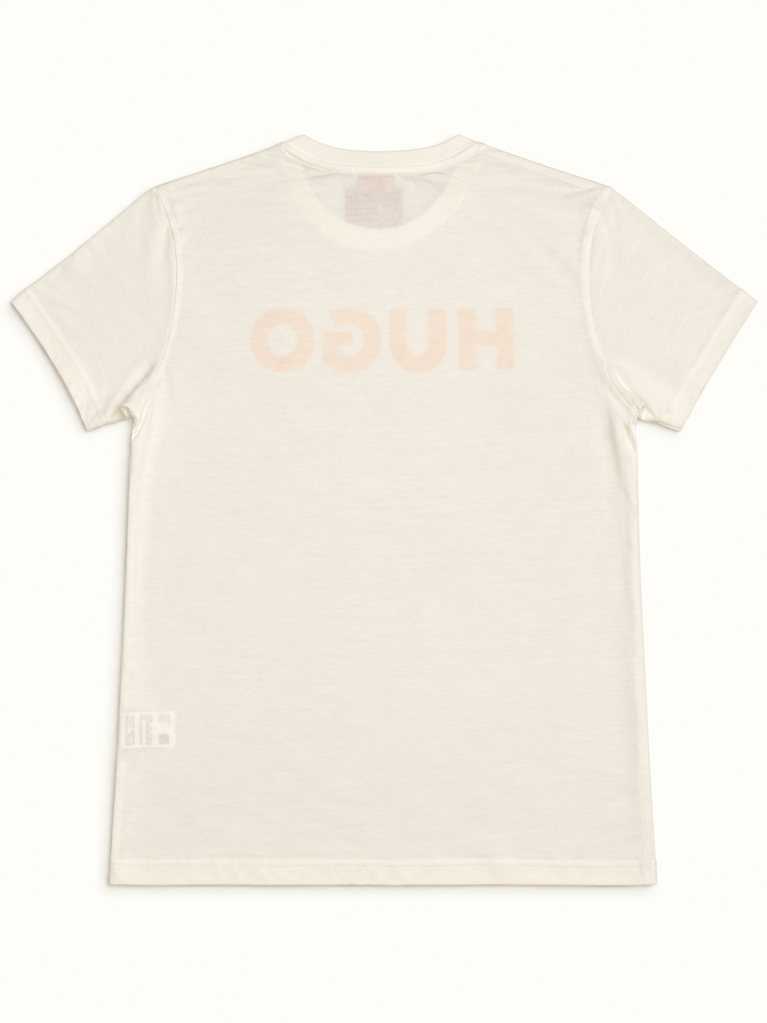 HUGO Logo T-Shirt – Natural White – Medium