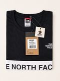 The North Face Colour Block T-Shirt – Black/Grey – Large