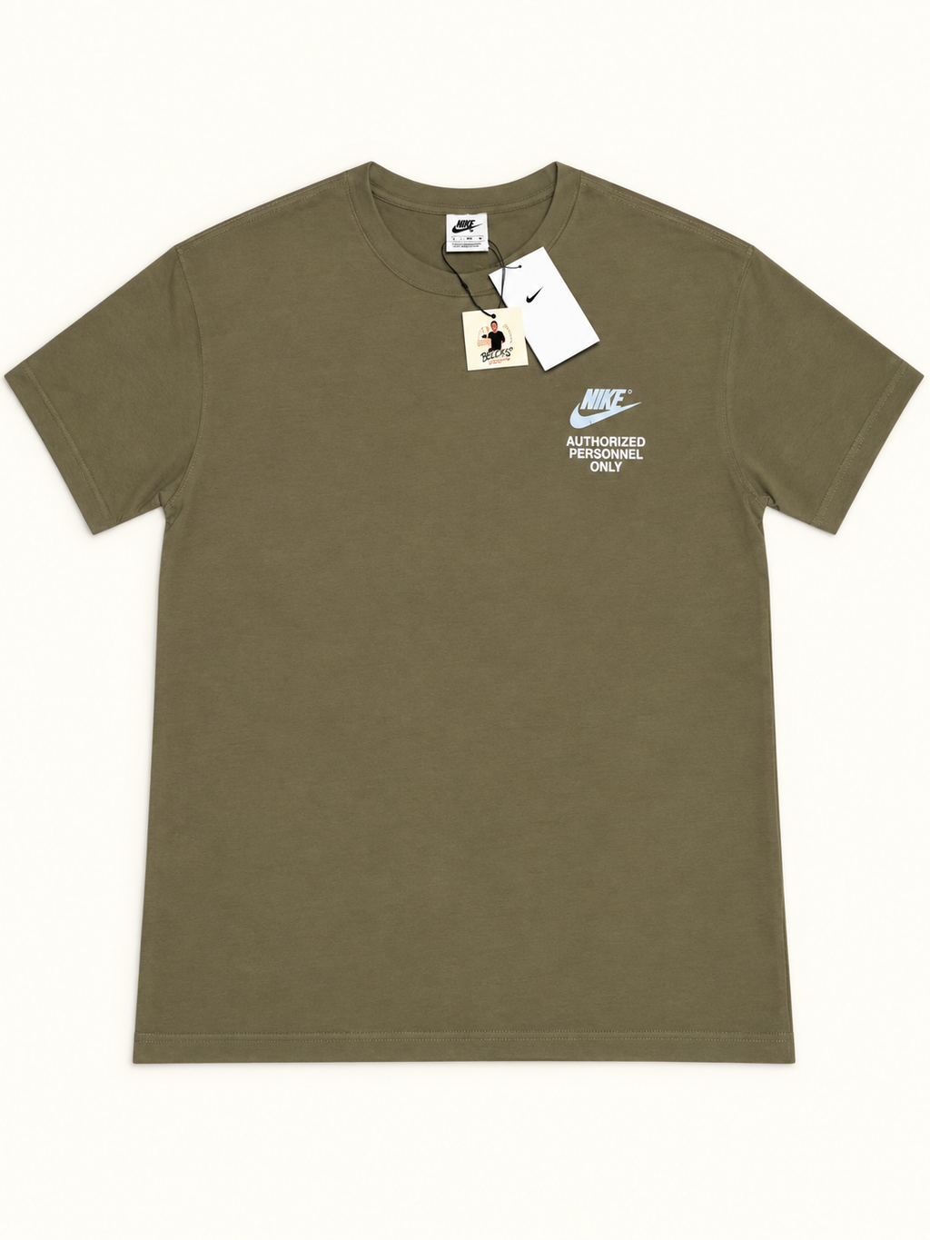 Nike “Authorized Personnel Only” T-Shirt – Medium Olive – XL