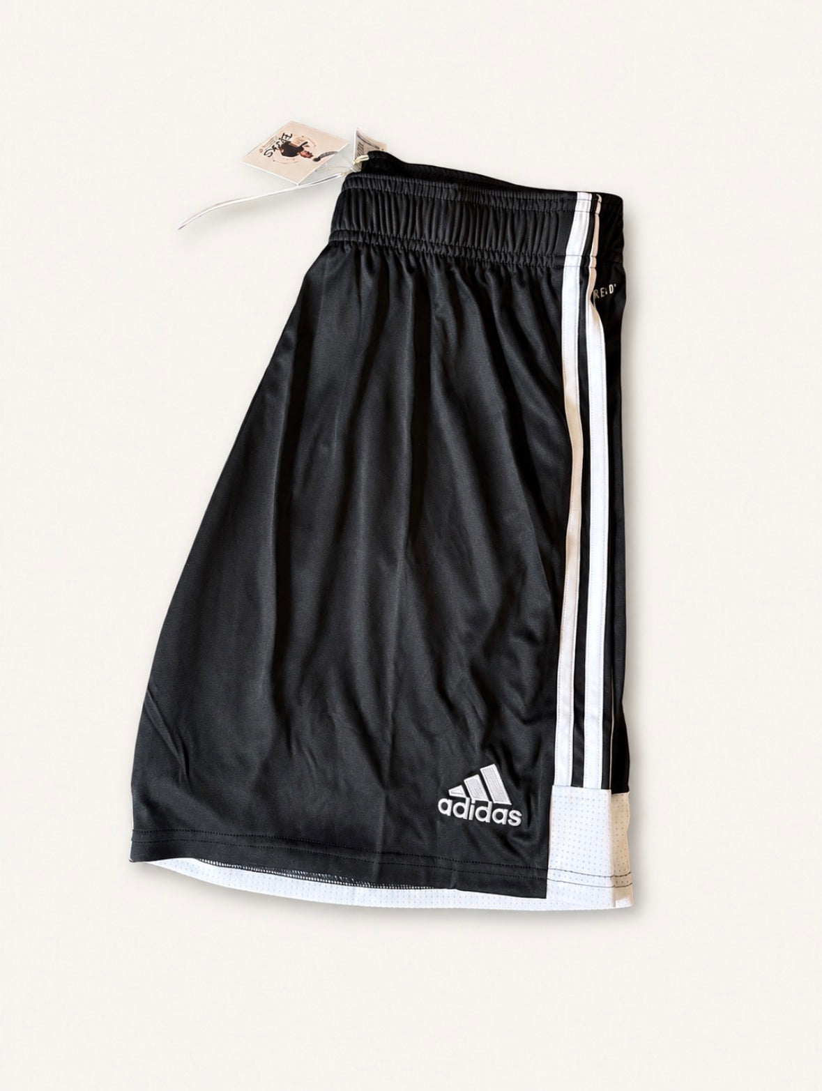 Adidas Tastigo 19 Football Shorts – Black/White – Medium