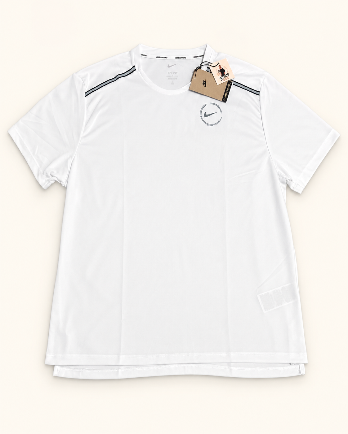 Nike Running Dri-FIT Performance Tee – White