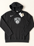 Nike Brooklyn Nets NBA Club Pullover Hoodie – Black – Small