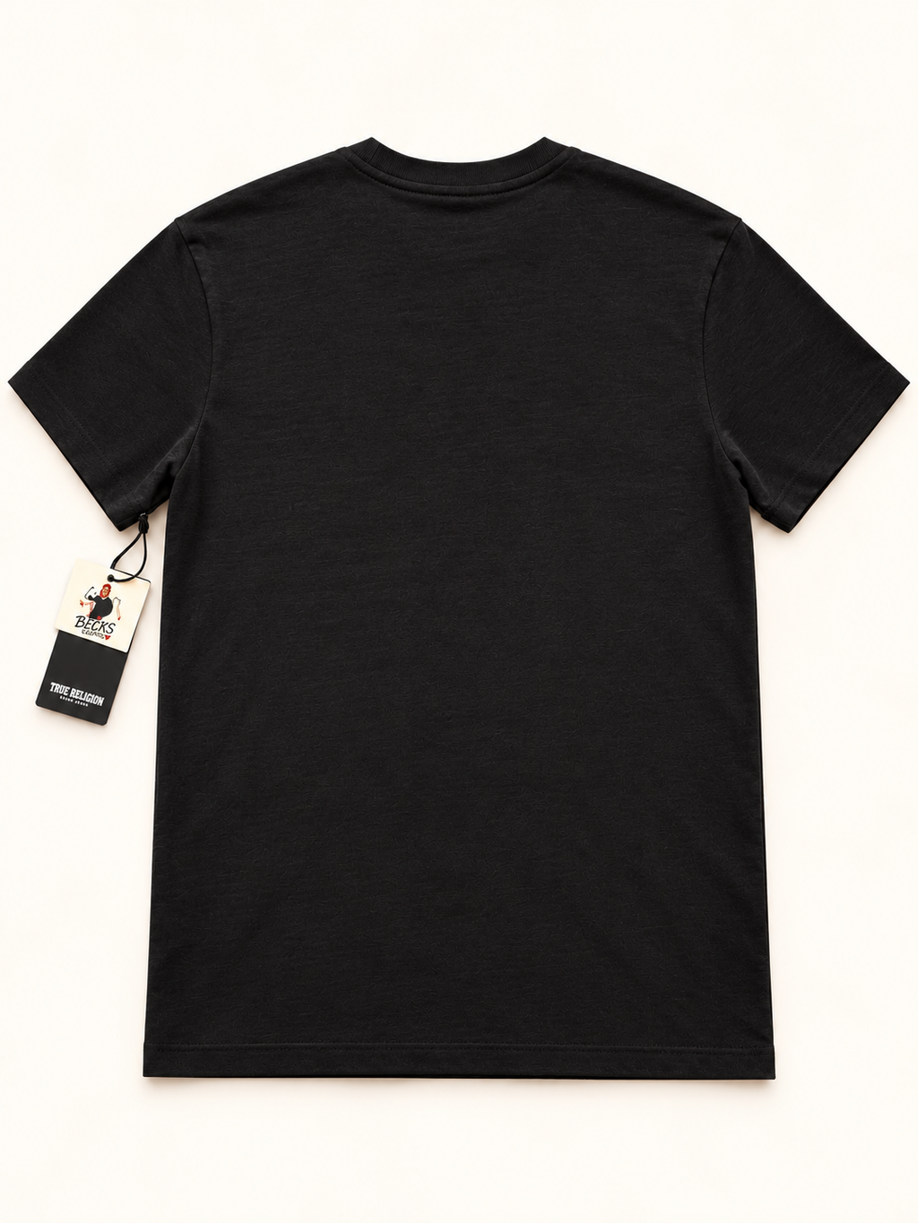 True Religion Men’s Black World Tour Graphic T-Shirt – XS
