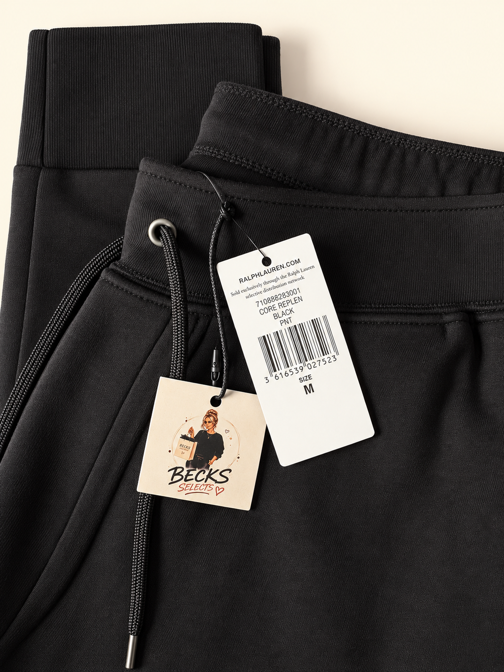 Polo Ralph Lauren Core Replen Full Tracksuit – Black – Medium